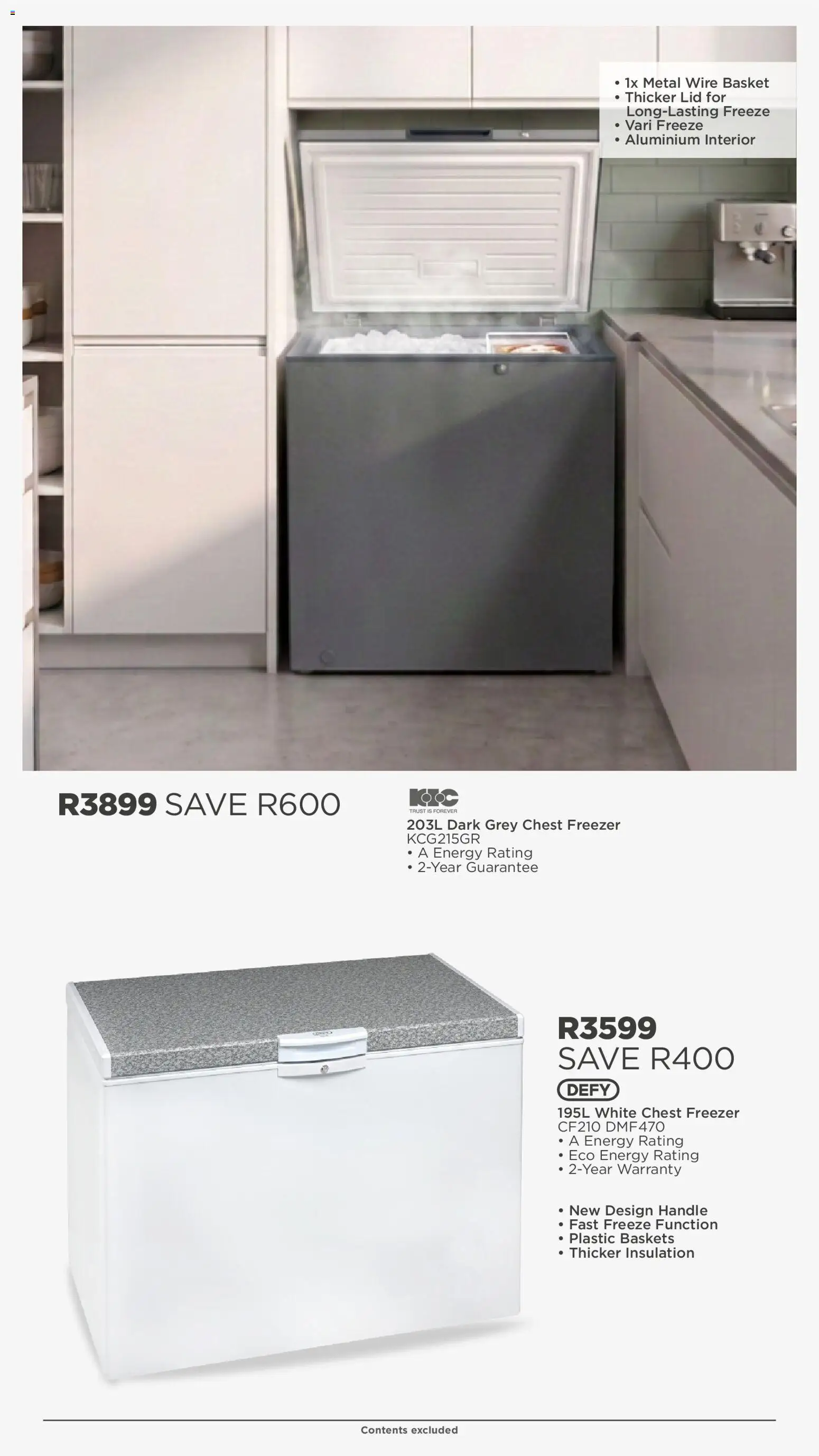 New House and Home catalogue – valid from 07/09/2026 | Page: 28 | Products: Freezer, Basket, Chest freezer