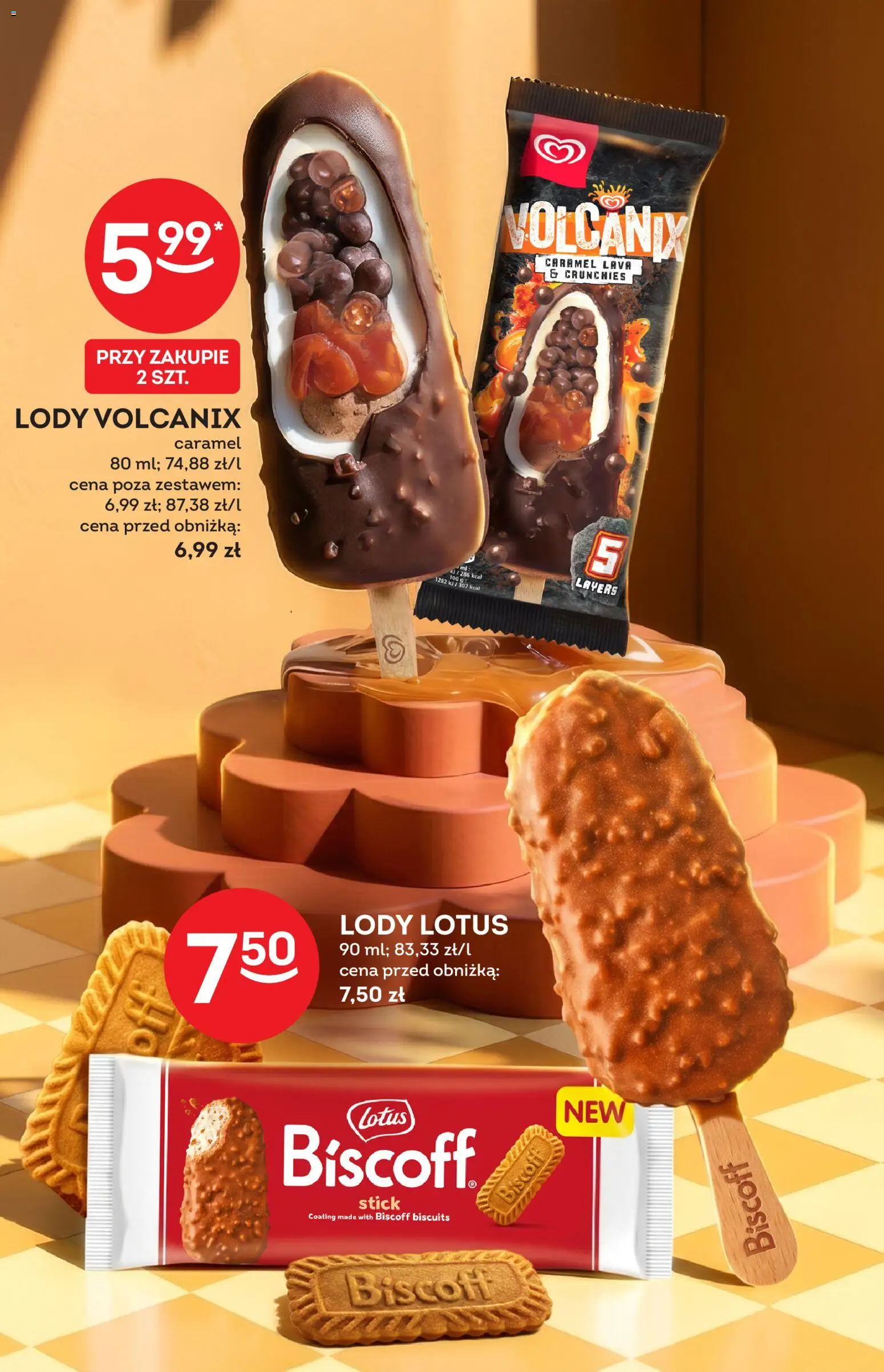 Żabka gazetka - Katalog lodowy od 03.06.2026 | Strona: 7 | Produkty: Lody