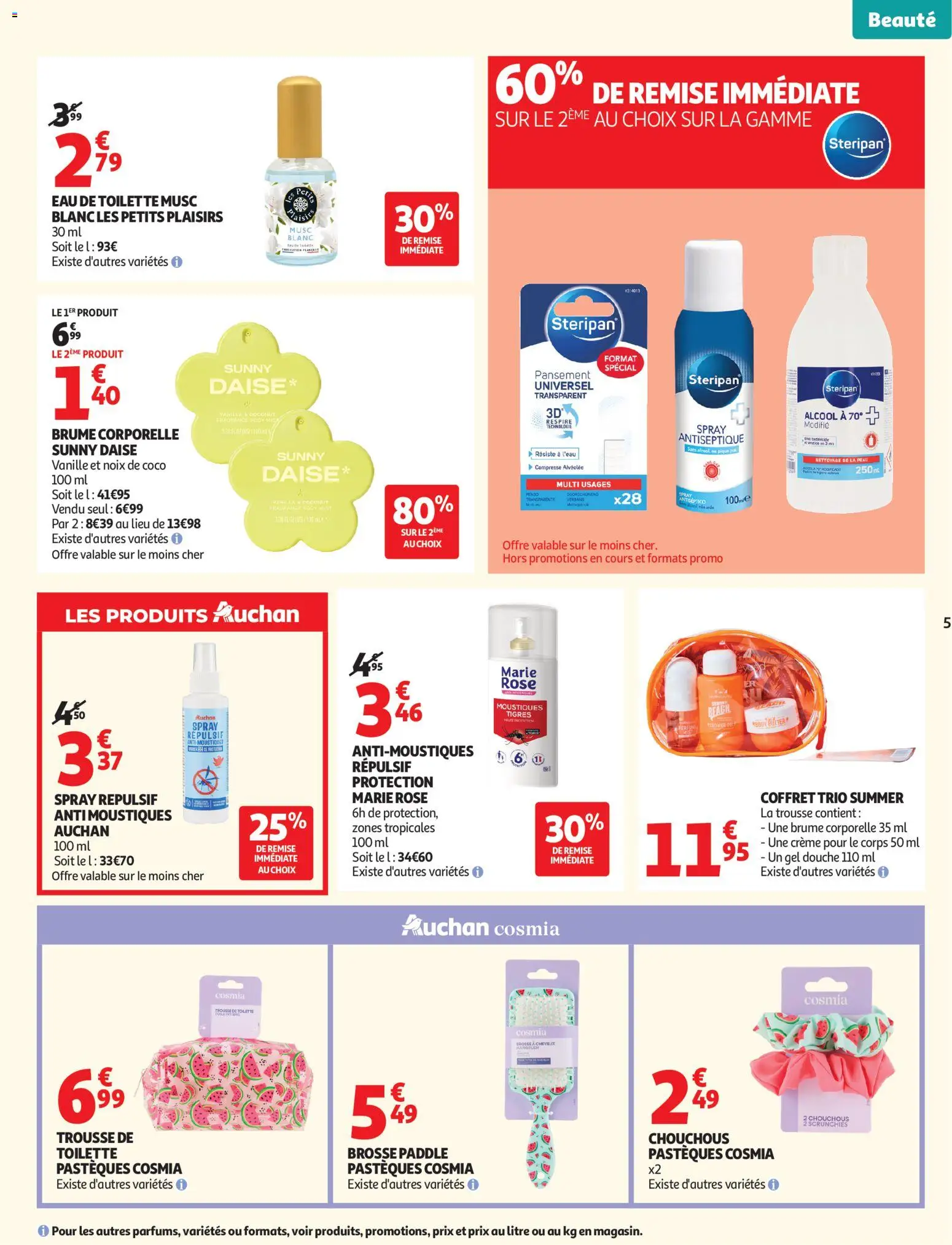 {H1} | Pagina: 5 | Producten: La, Douche, Eau de toilette, Crème