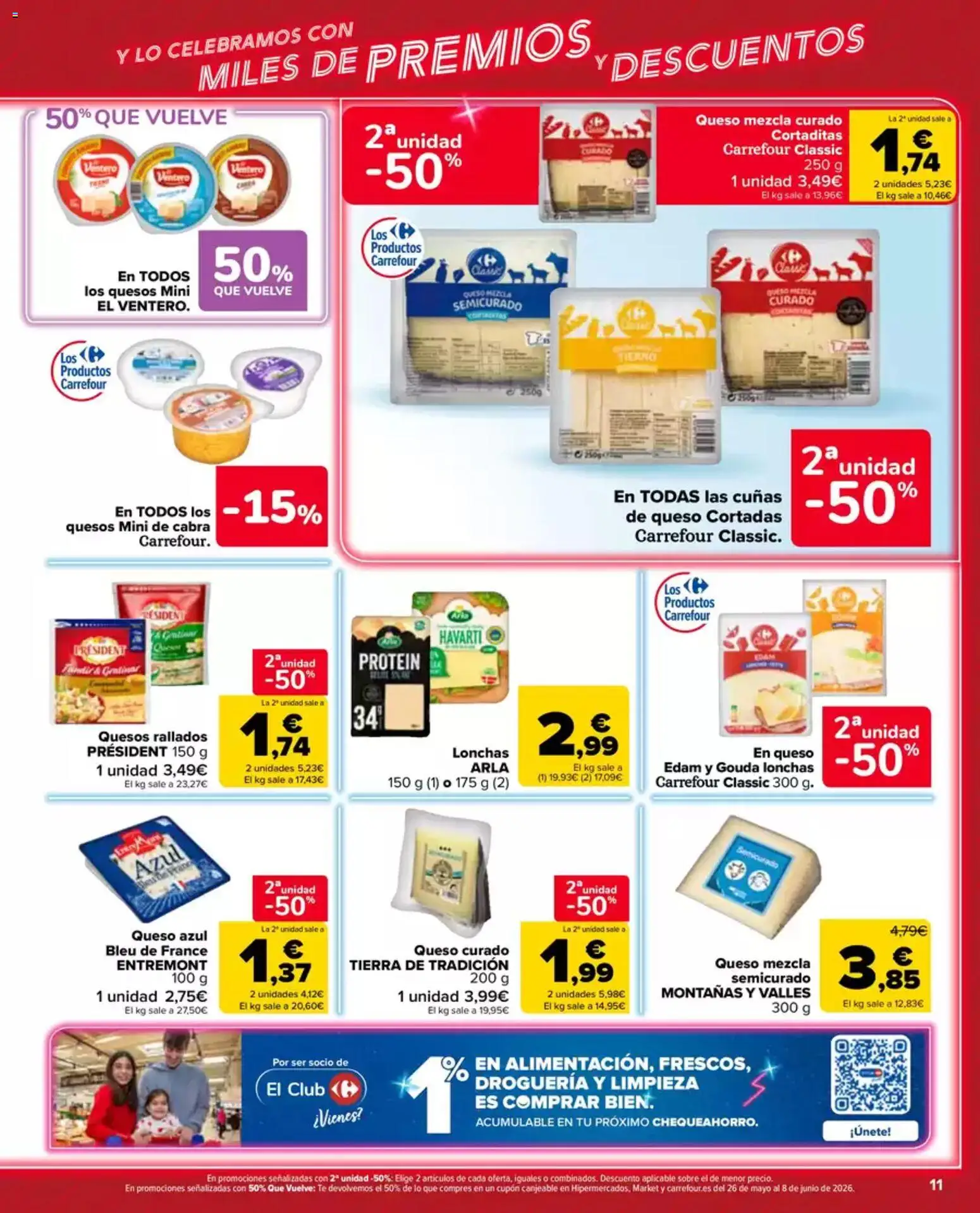 Carrefour Market folleto │ válido desde el 12.05.2026 | Página: 11 | Productos: Queso, Té