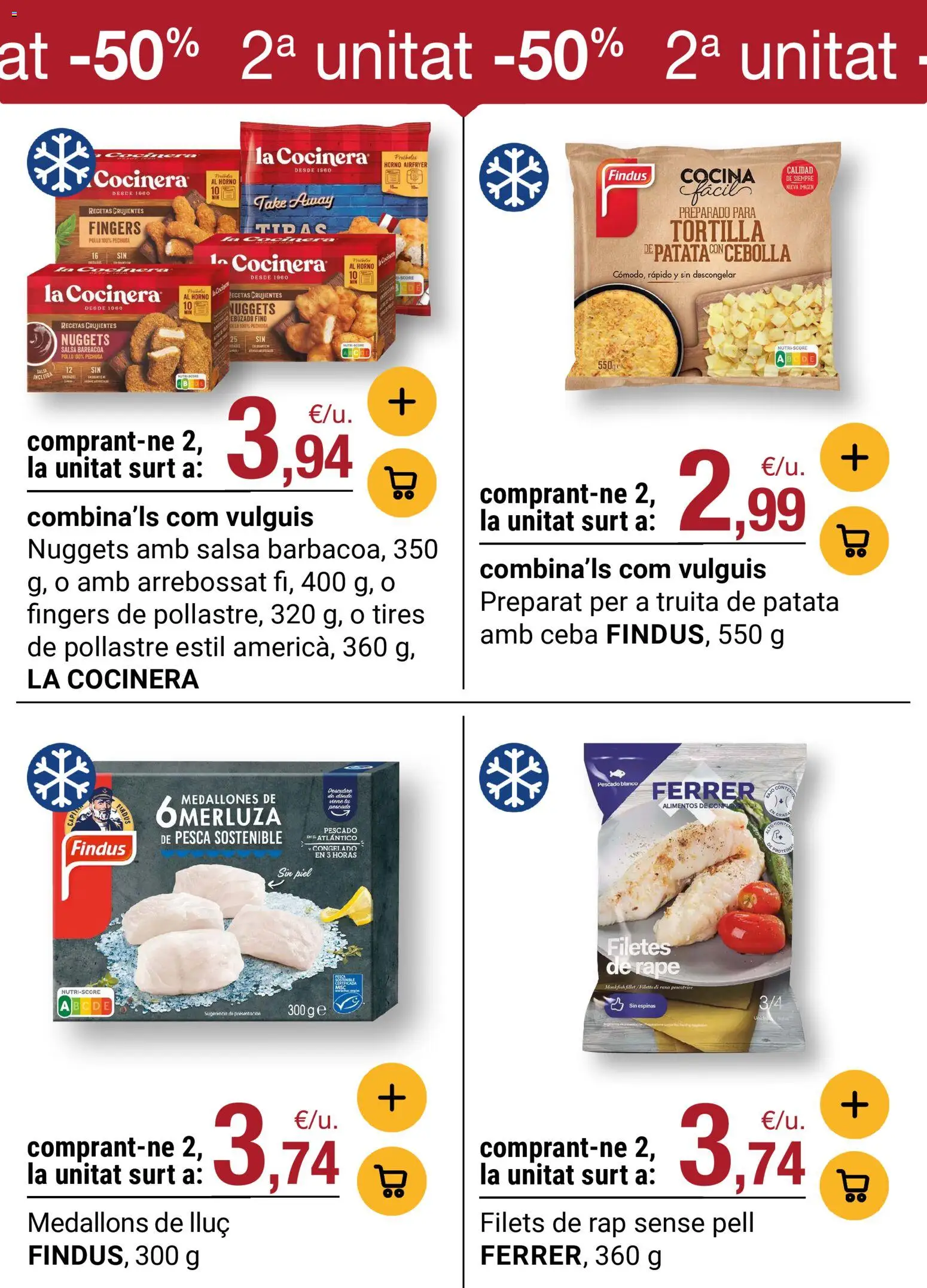 Bonpreu folleto │ válido desde el 03.03.2026 | Página: 24 | Productos: Pescado, Cocina, Κούβα, Nuggets