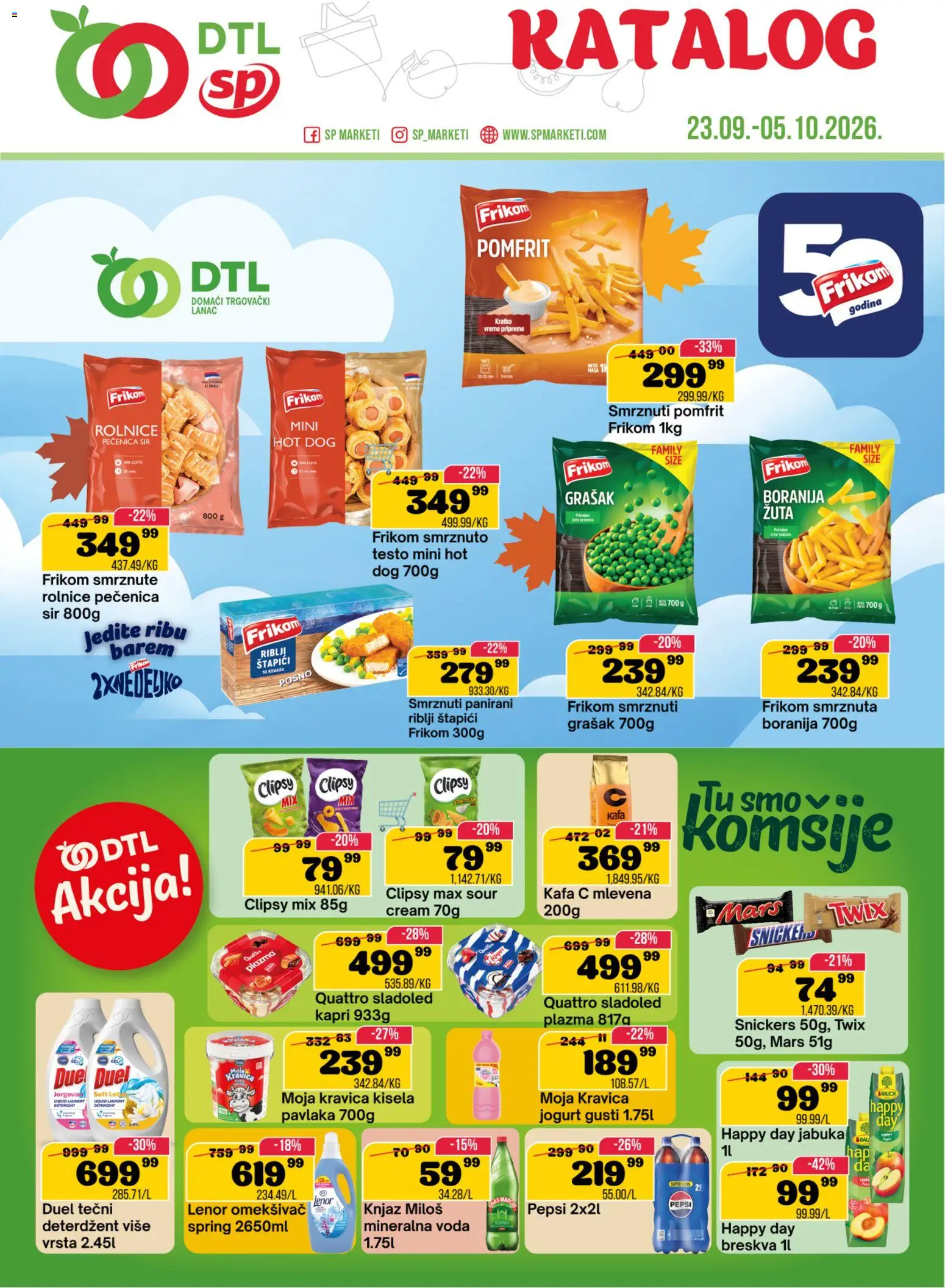 Senta Promet Kupite na kasi Sreda, 23 Septembar