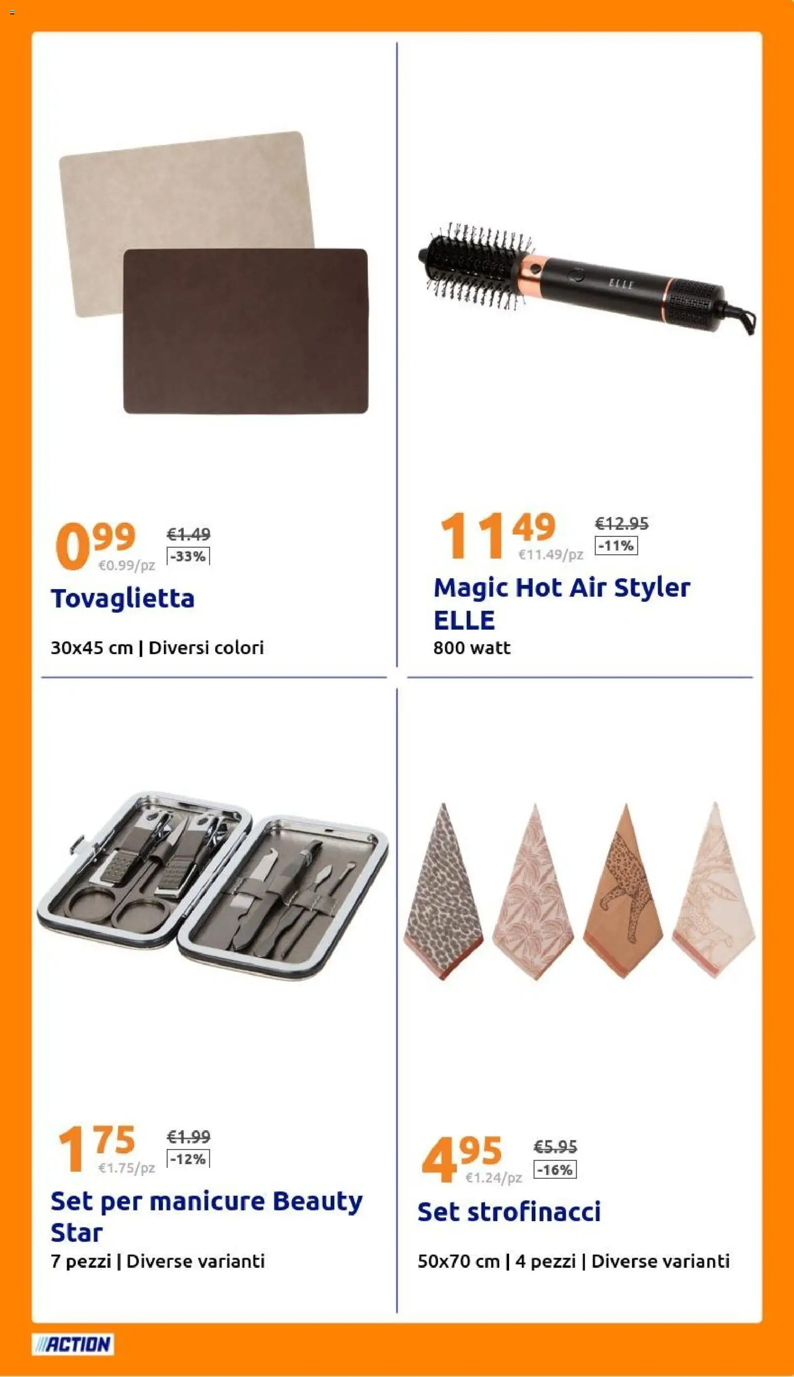 Volantino Action del 07/10/2026 | Pagina: 23 | Prodotti: Strofinacci
