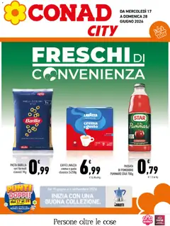 Anteprima del volantino Conad volantino City Sicilia valido a partire dal 17.06.2026