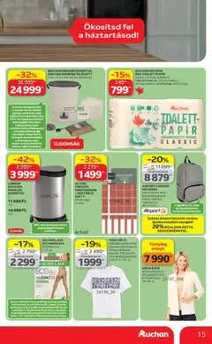 Auchan Green week ajánlataink - amely érvényes a következő dátumtól: 23.04.2026 | Oldal: 15