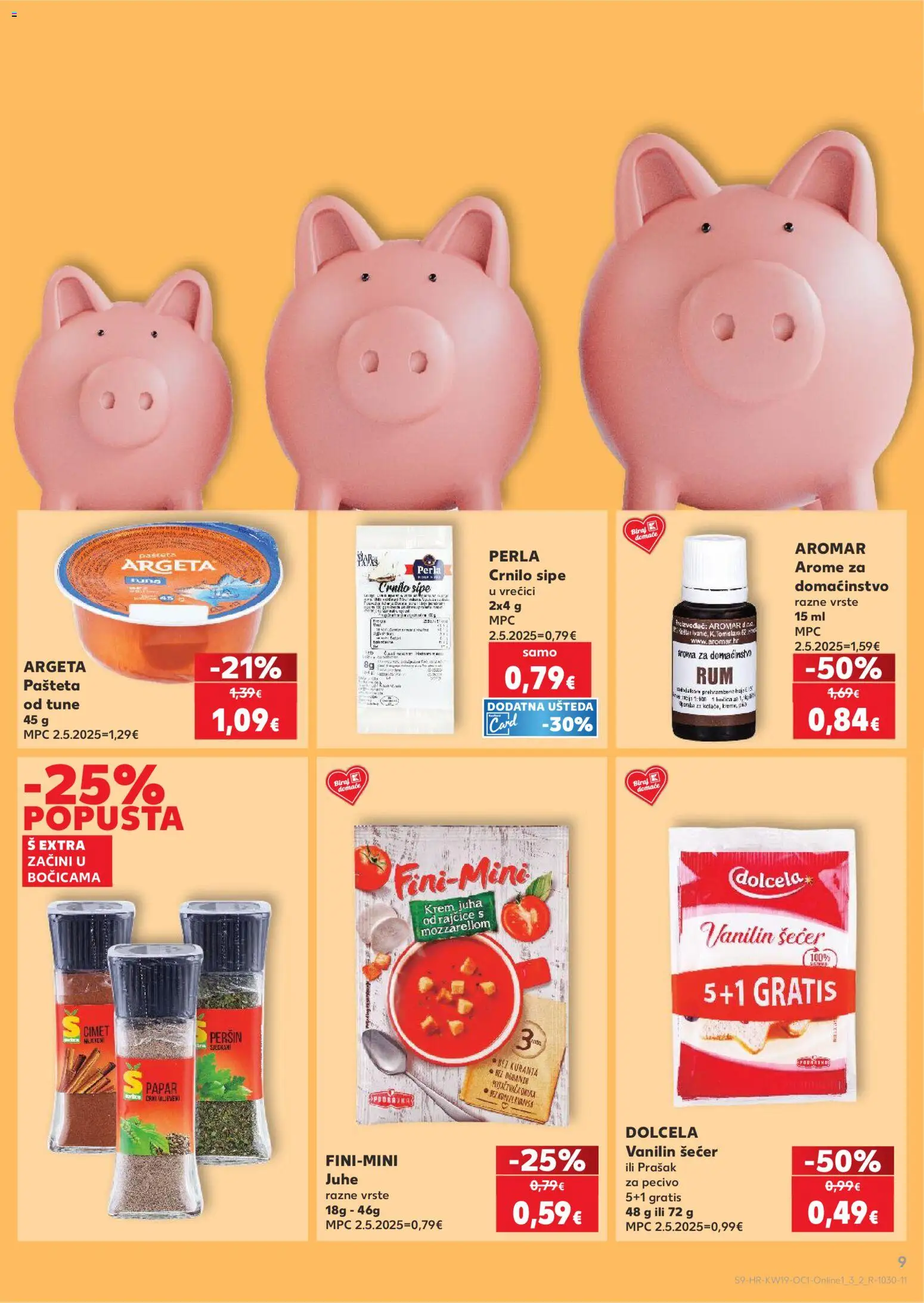 Kaufland HR akciós ujság - amely érvényes a következő dátumtól: 06.05.2026 | Oldal: 9