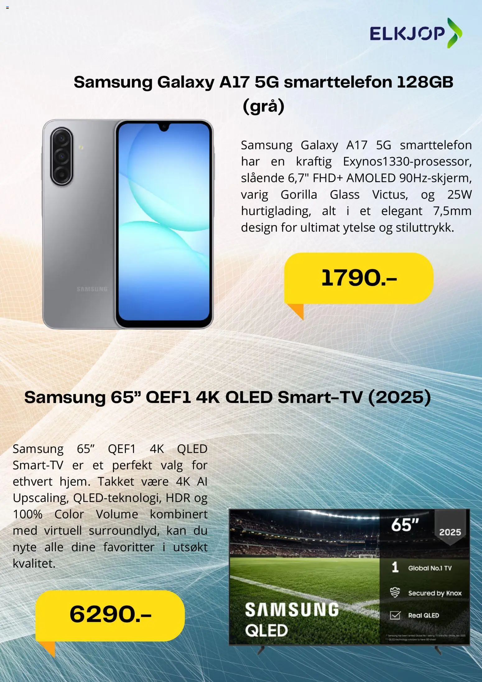 {H1} | Side: 2 | Produkter: Smarttelefon, Tv, Glass
