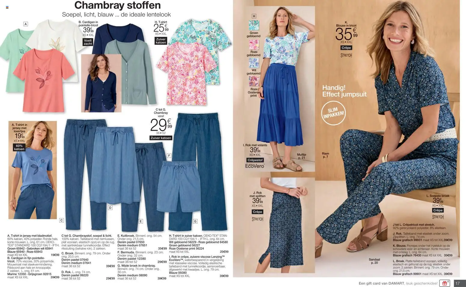{H1} | Pagina: 9 | Producten: Riem, Elastiek, Blouse, Broek