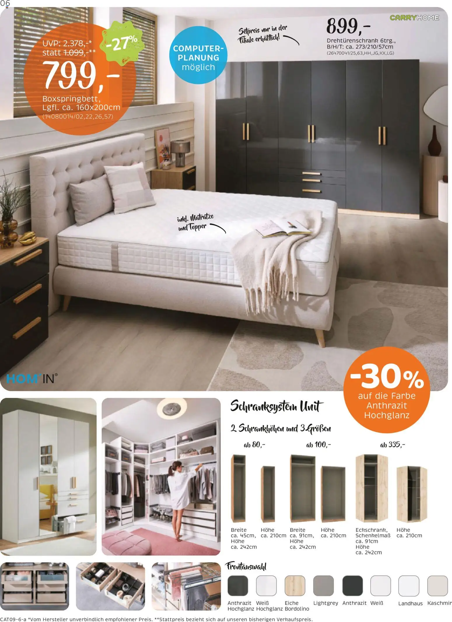 XXXLutz Carry Home gültig ab 01.09.2026 | Seite: 6 | Produkte: Computer, Matratze