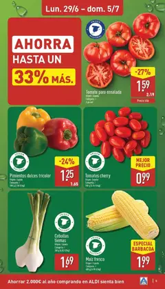 Vista previa Tomate para ensalada, Tomate para ensalada válido desde el 29/06/2026 | Página: 5
