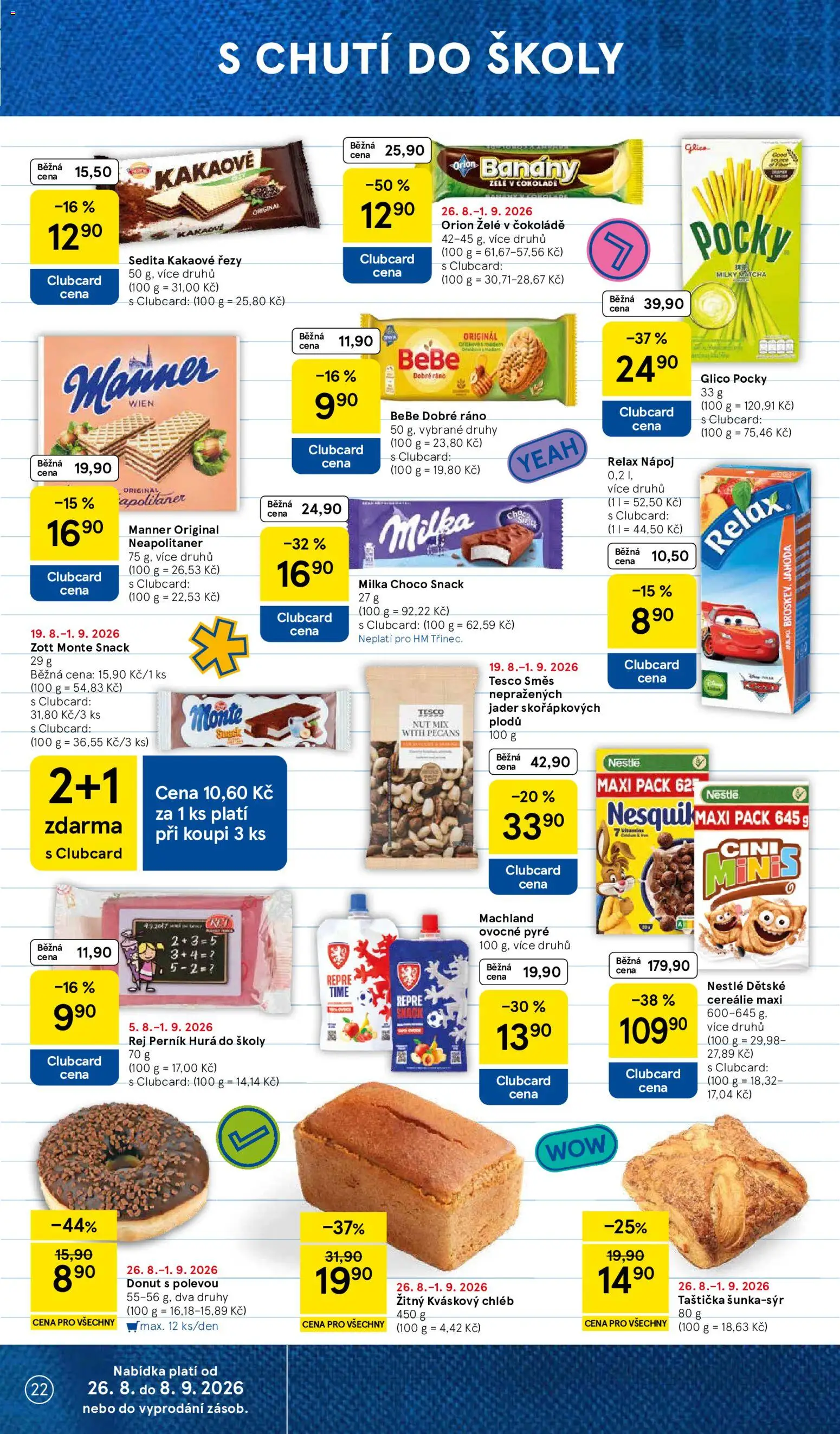 Tesco leták - Hypermarket od 26.08.2026 | Strana: 22