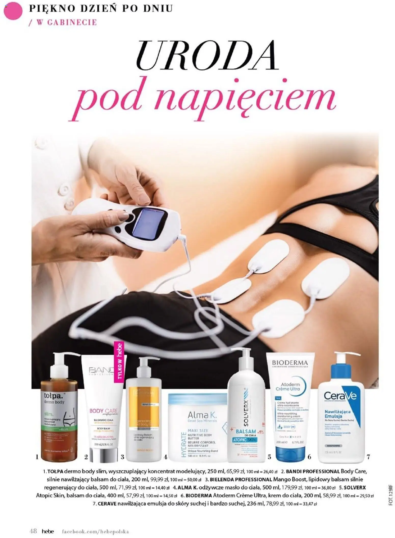 Hebe gazetka - Magazyn od 01.07.2026 | Strona: 48 | Produkty: Mango, Masło, Body, Krem