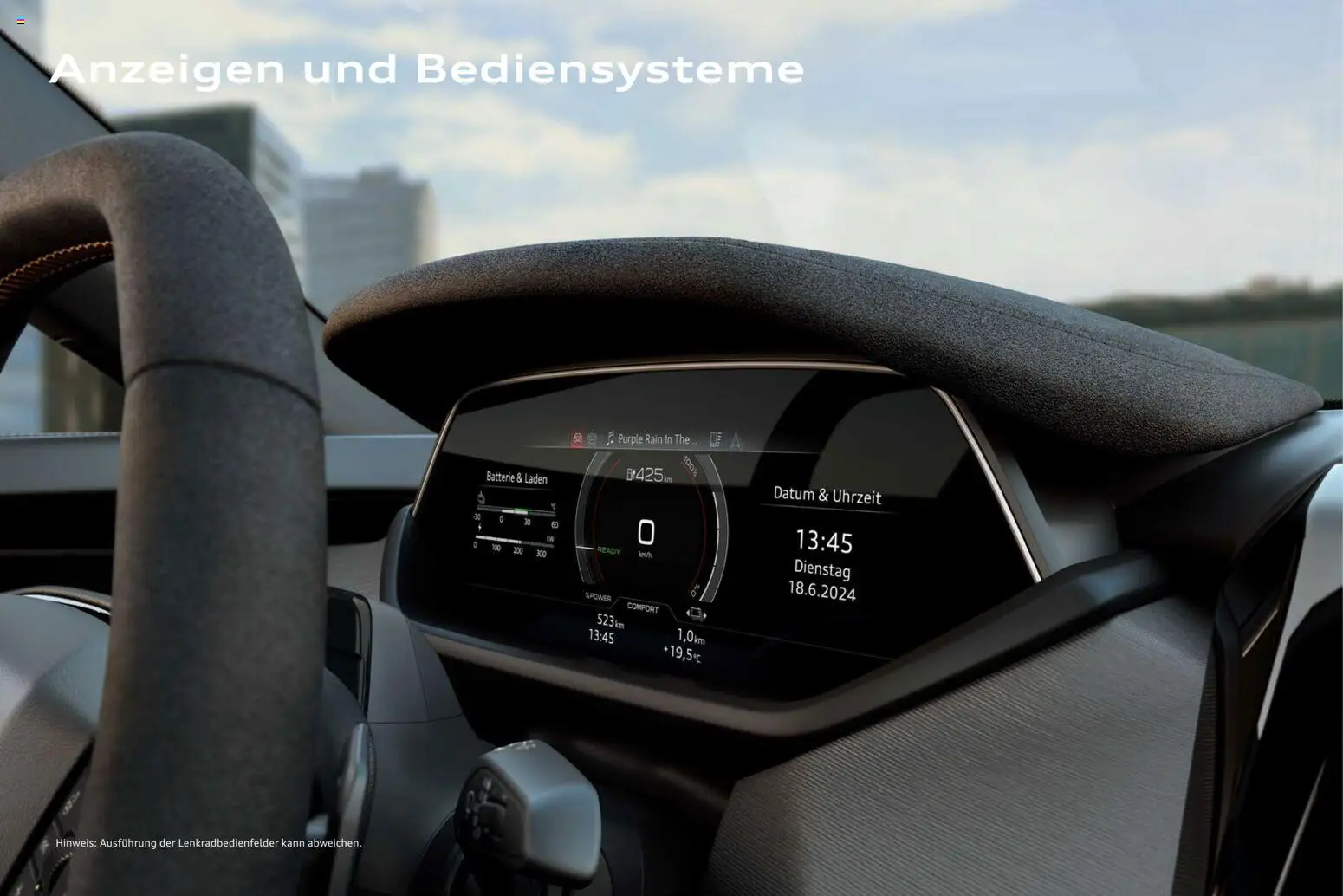 Audi e-tron GT – gültig ab 28.10.2025 | Seite: 66 | Produkte: Navigation