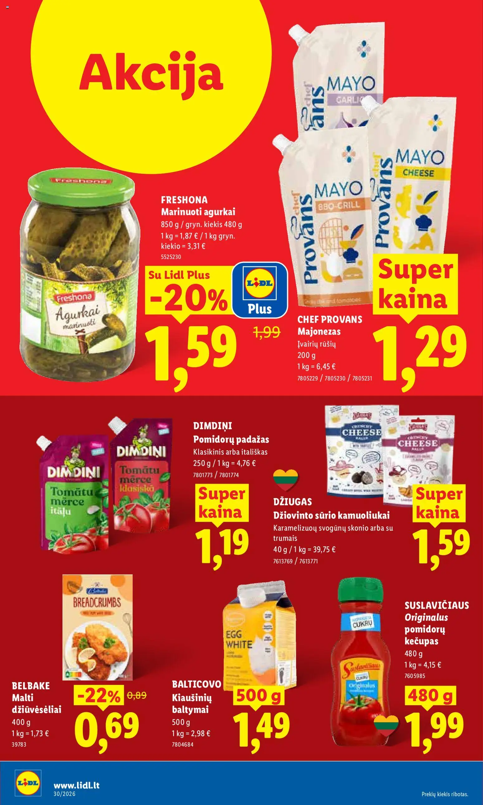 LIDL akcijos nuo 2026.07.20 | Puslapis: 36