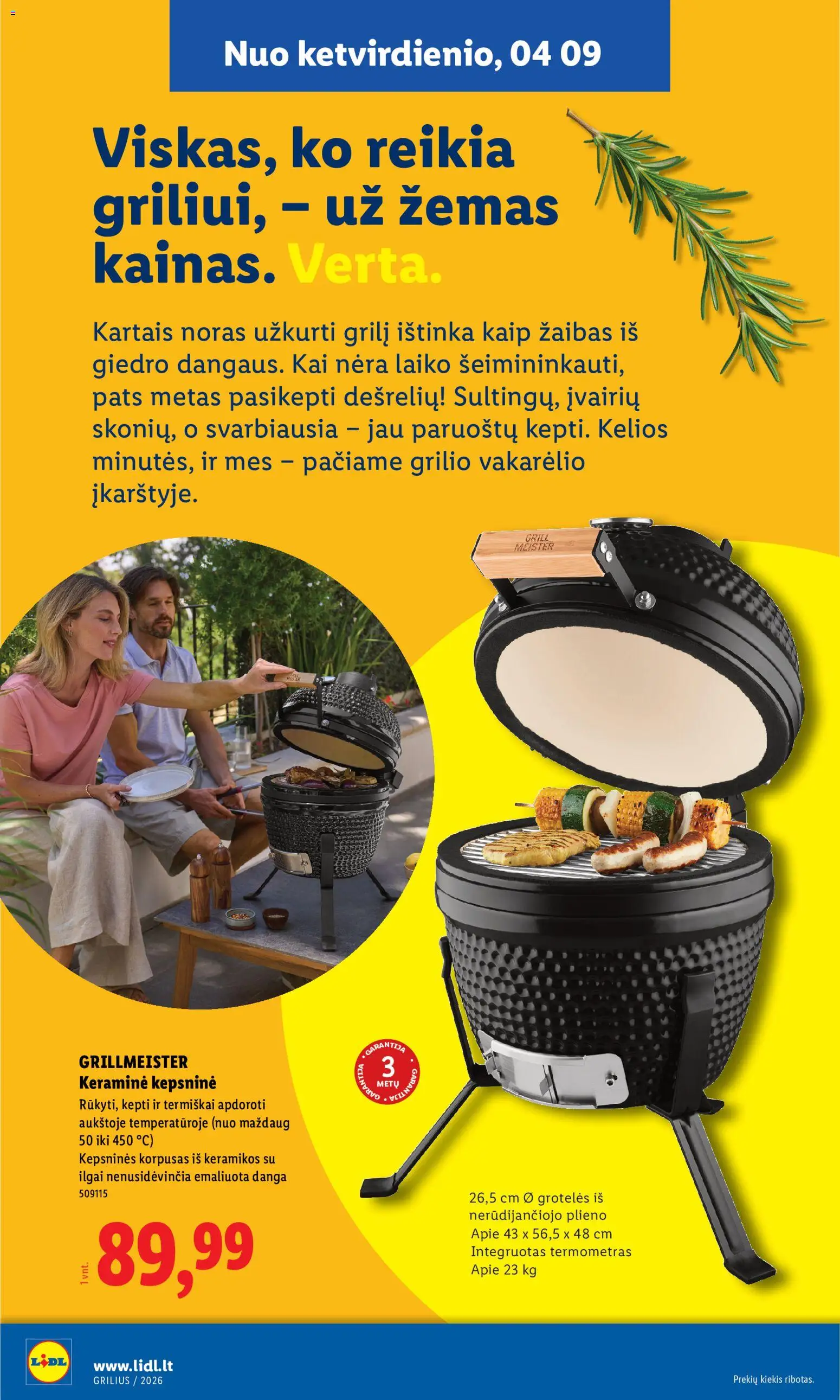 LIDL akcijos nuo 2026.04.06 | Puslapis: 28 | Prekių: Stovas