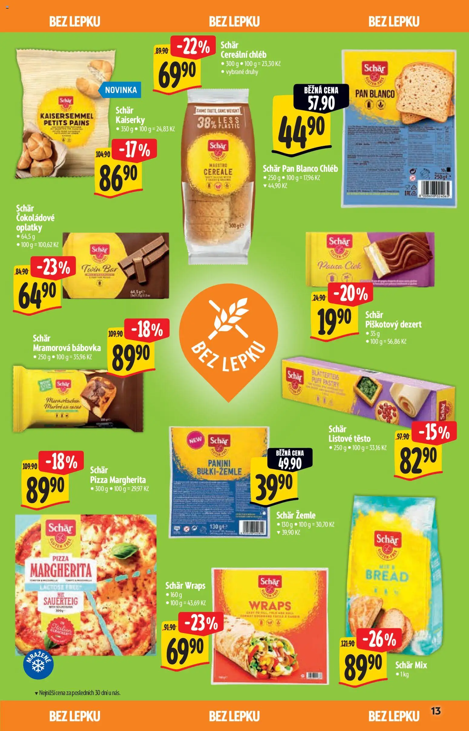 Albert katalog - Hypermarket - Bio od 02.09.2026 | Strana: 13 | Produkty: Chléb, Bábovka, Oplatky, Dezert