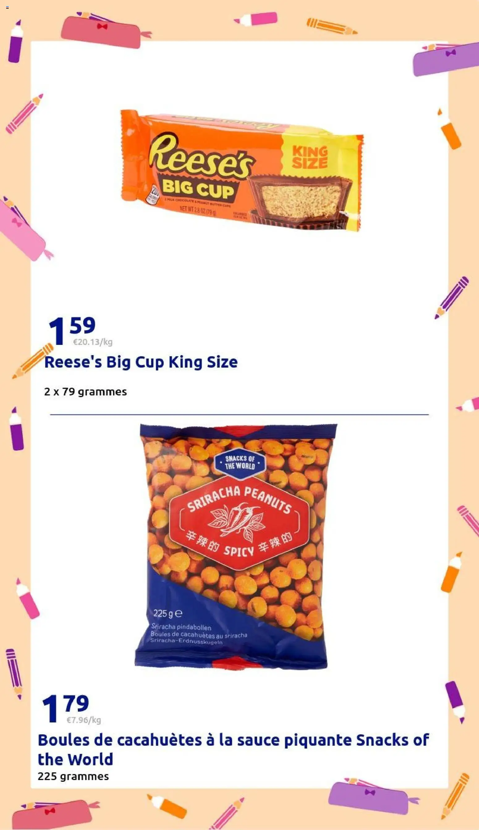 {H1} | Page: 37 | Produits: Snacks, Cacahuètes, Thé