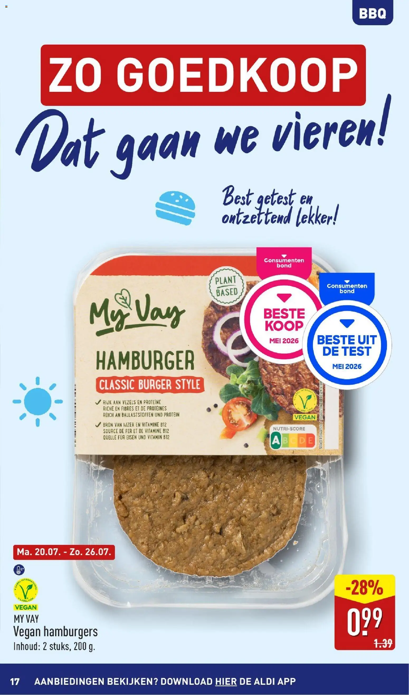 {H1} | Pagina: 17 | Producten: Hamburger