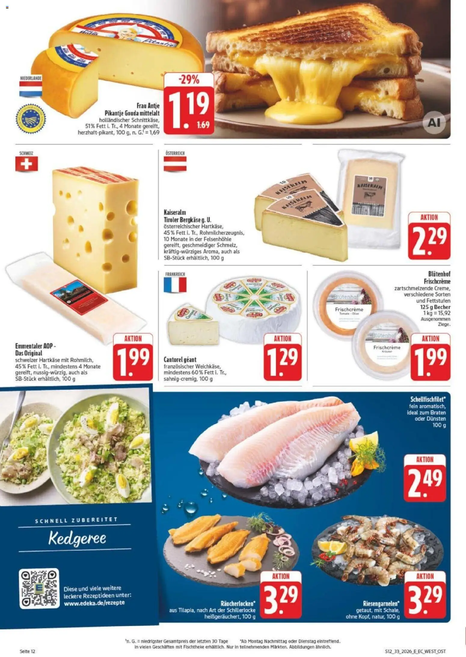 Edeka Prospekt Leipzig – gültig ab 10.08.2026 | Seite: 16 | Produkte: Gouda