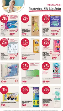 LIBRESSE ULTRA NORMAL EGÉSZSÉGÜGYI BETÉT DUOPACK, 2x10 db - amely érvényes a következő dátumtól: 15.06.2026 | Oldal: 17