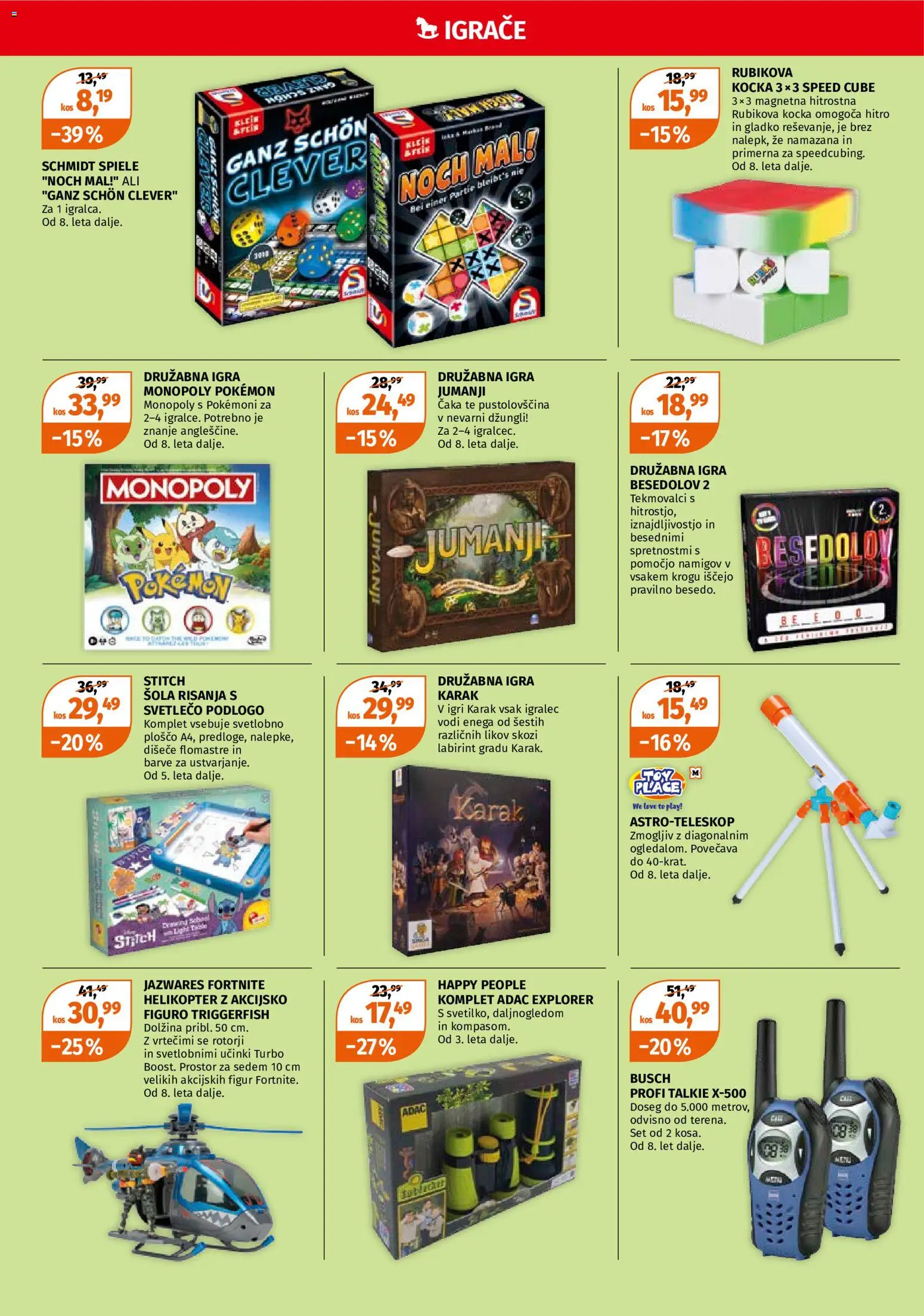 Novi Müller katalog ponudbe – veljaven od 28.09.2026 | Stran: 6 | Izdelki: Igra, Kos