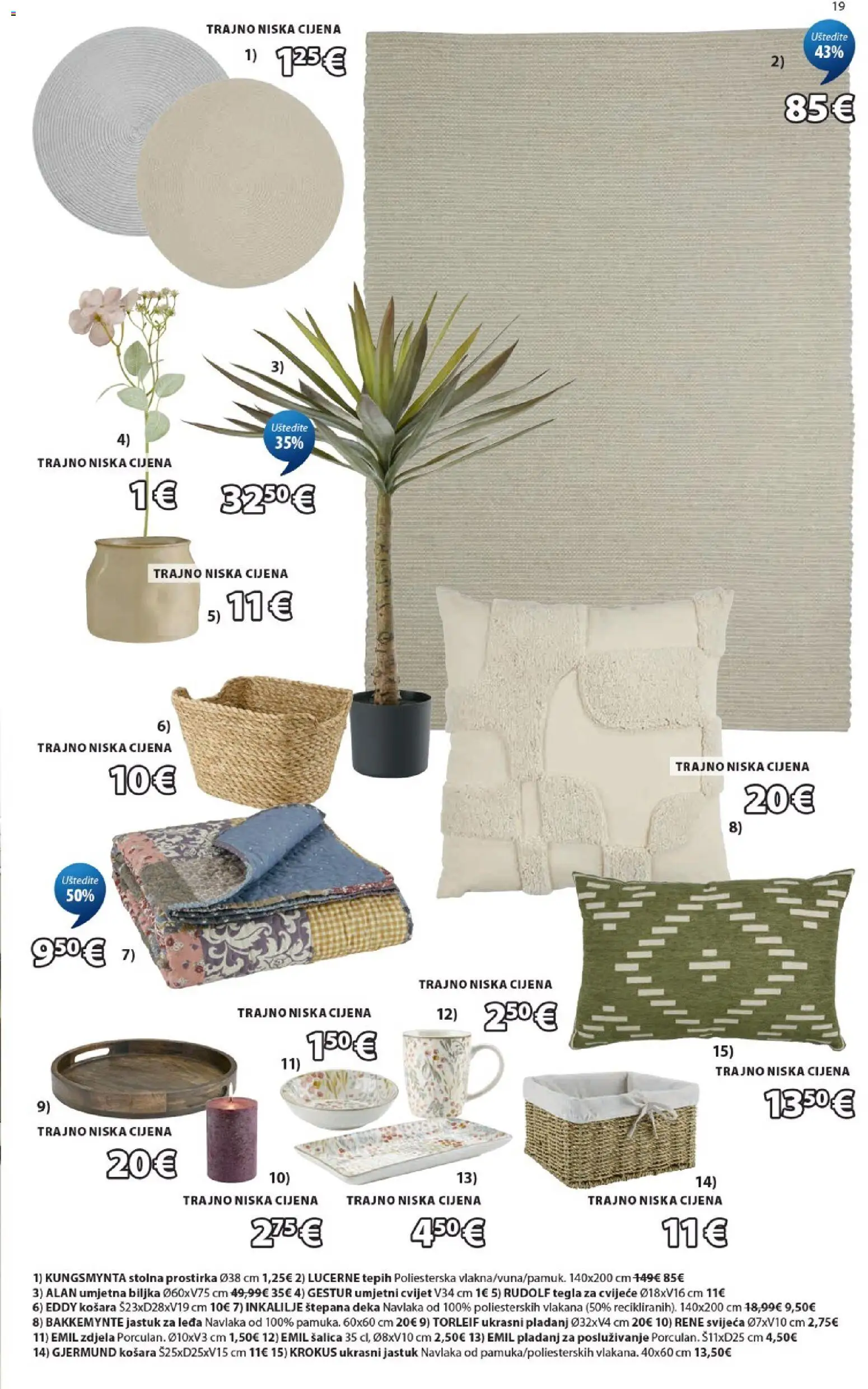 JYSK katalog | vrijedi od 02.09.2026 | Stranica: 19