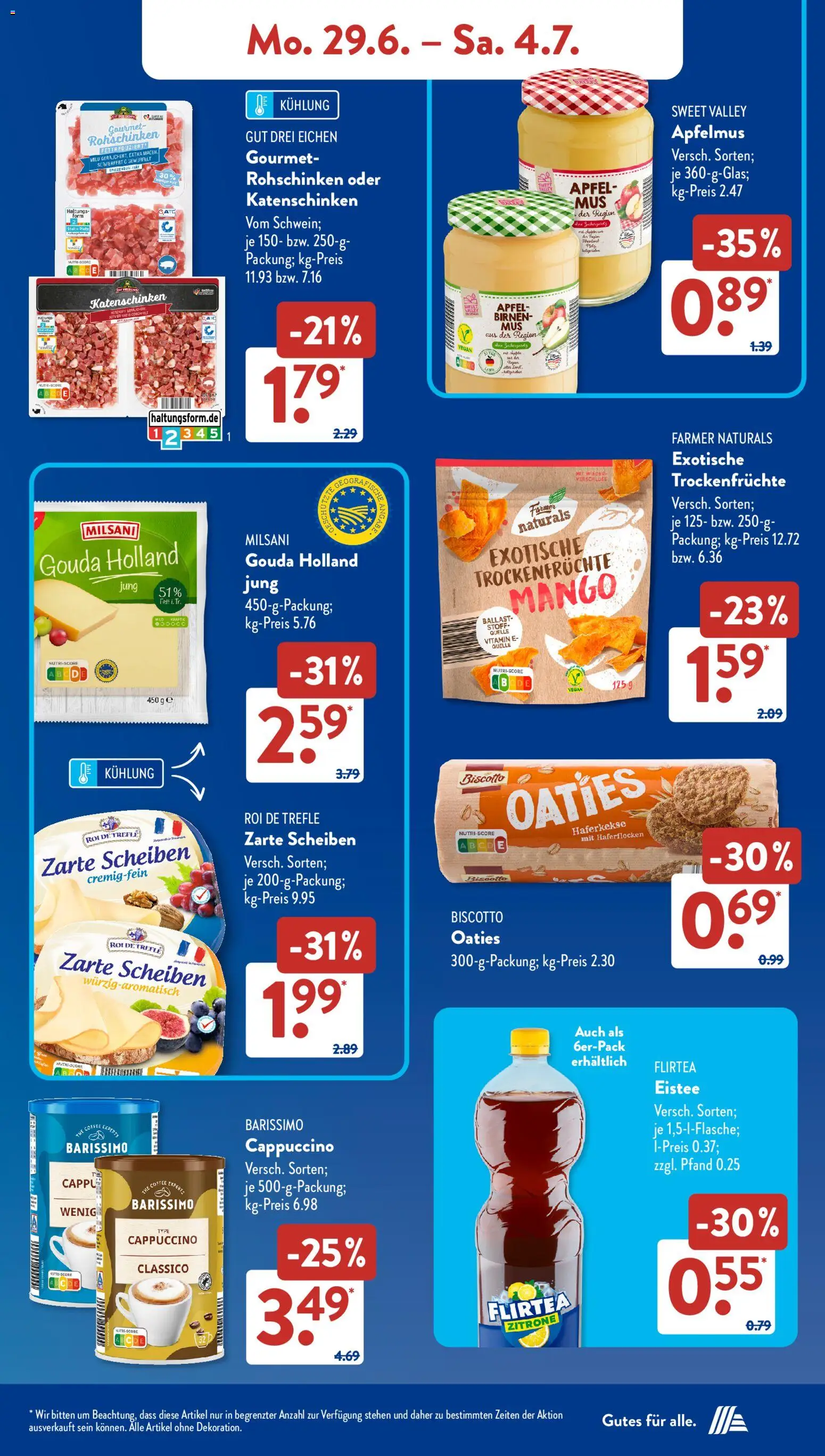 Aldi Süd Prospekt | 29.06.2026 | Wie erhält man einen begrenzten Rabatt? | Deutschland