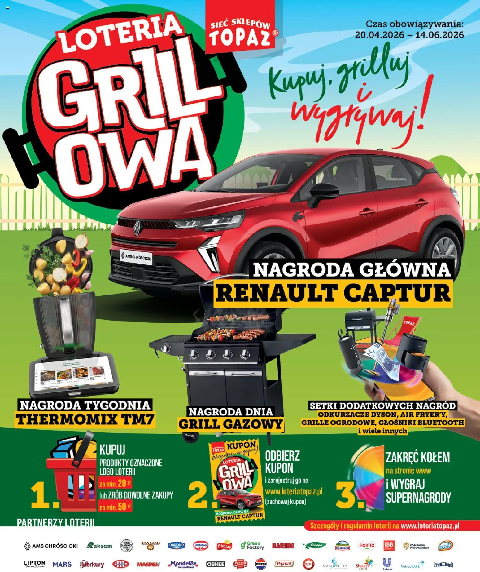 Topaz gazetka - Express od 07.05.2026 | Strona: 2 | Produkty: Grill, Grill gazowy