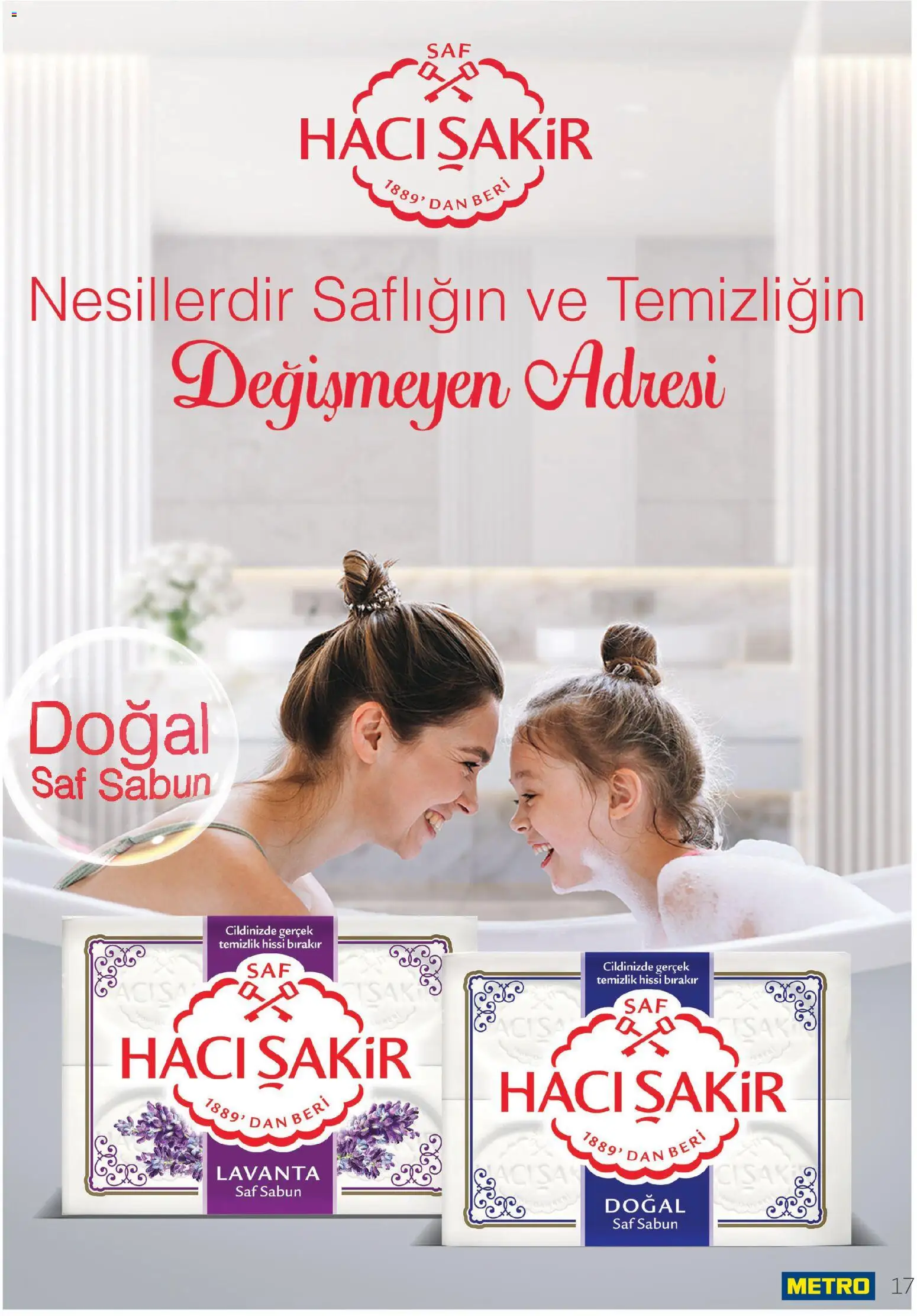 Metro - Temizlik | Kişisel bakım - 01 Eylül 2026 tarihinden itibaren geçerlidir | Sayfa: 17 | Ürünler: Sabun