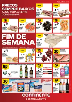 Pré-visualização Continente Fim de Semana à Continente válido de 11/09/2026