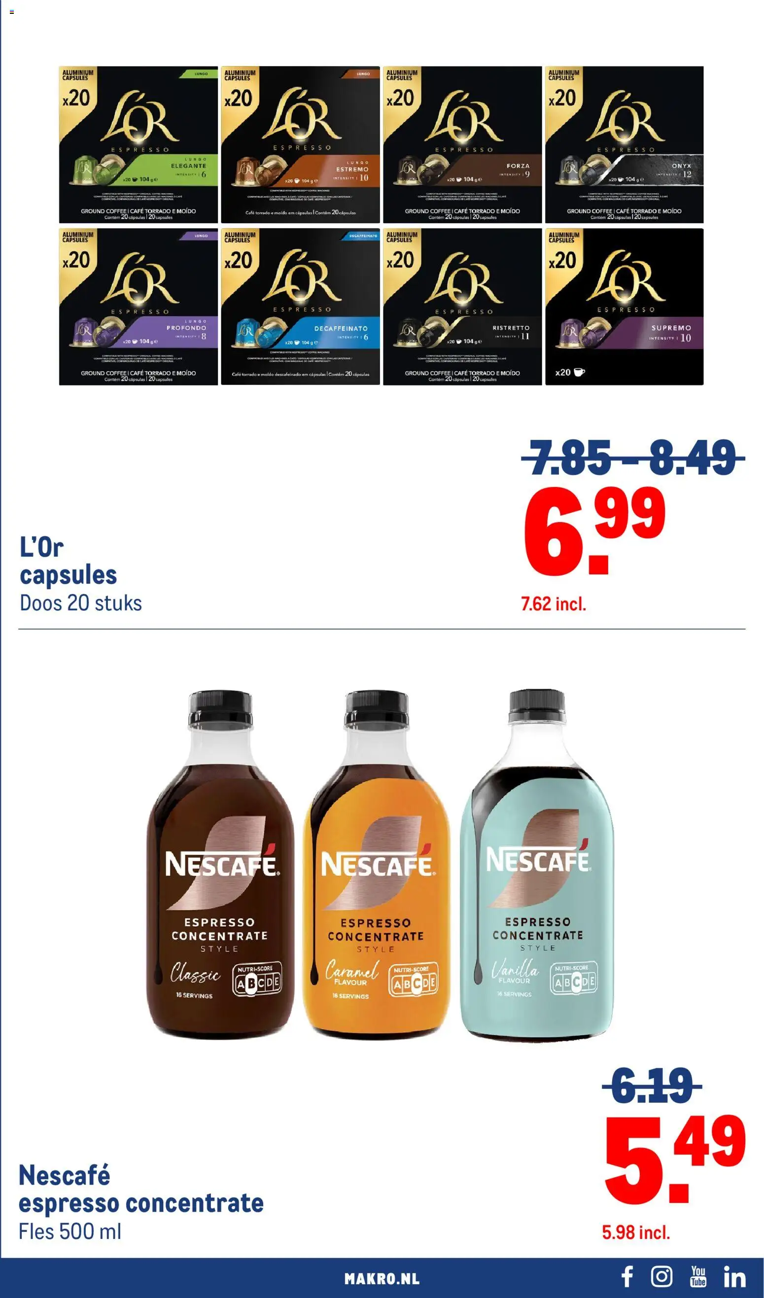 {H1} | Pagina: 51 | Producten: Fles, Capsules, Capsule, Nescafe
