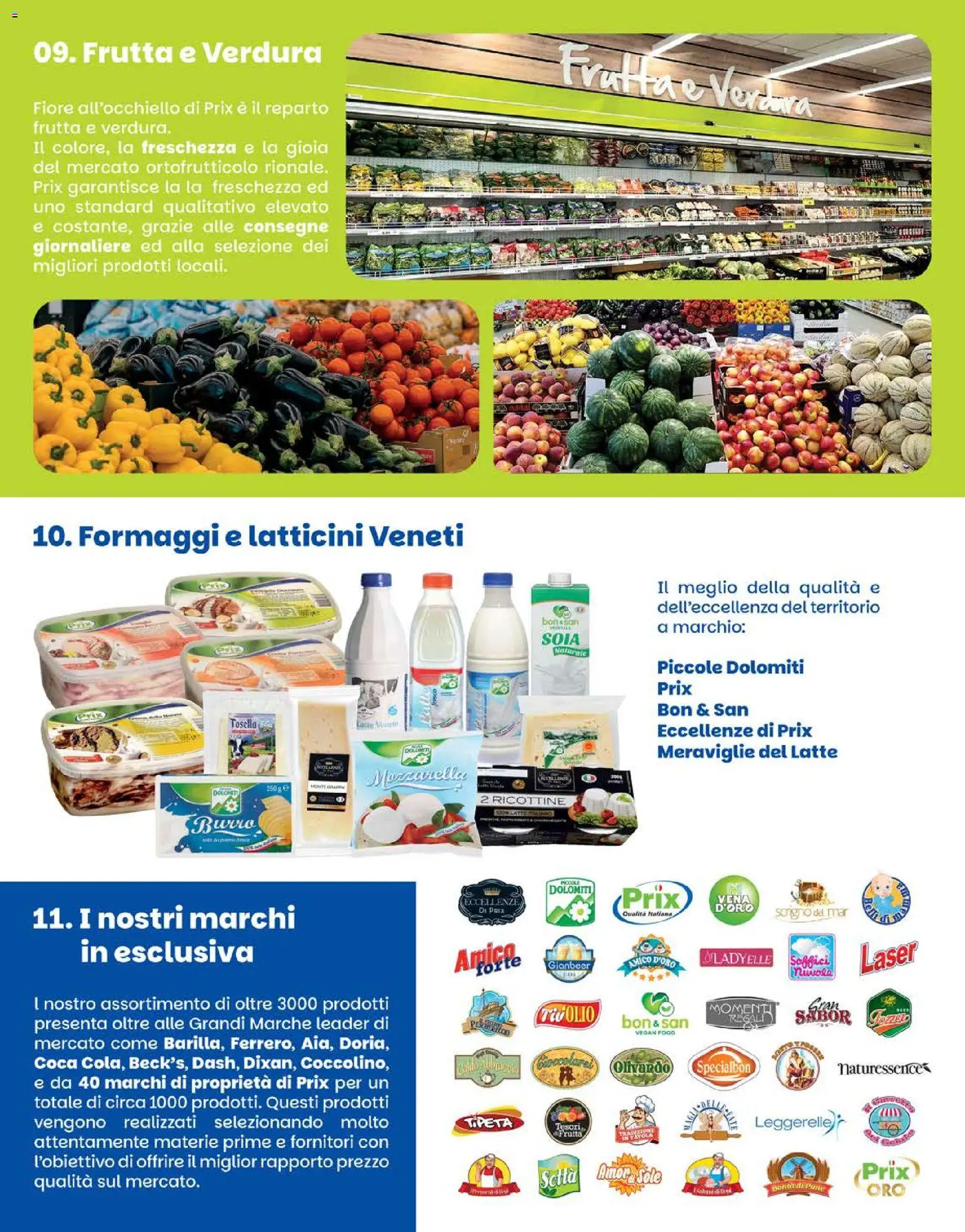 Volantino Prix del 15.06.2026 | Pagina: 4 | Prodotti: Frutta, Mozzarella, Latte, Olio