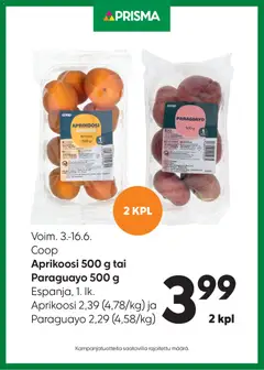 Prisma-mainoslehti voimassa 03.06.2026 alkaen