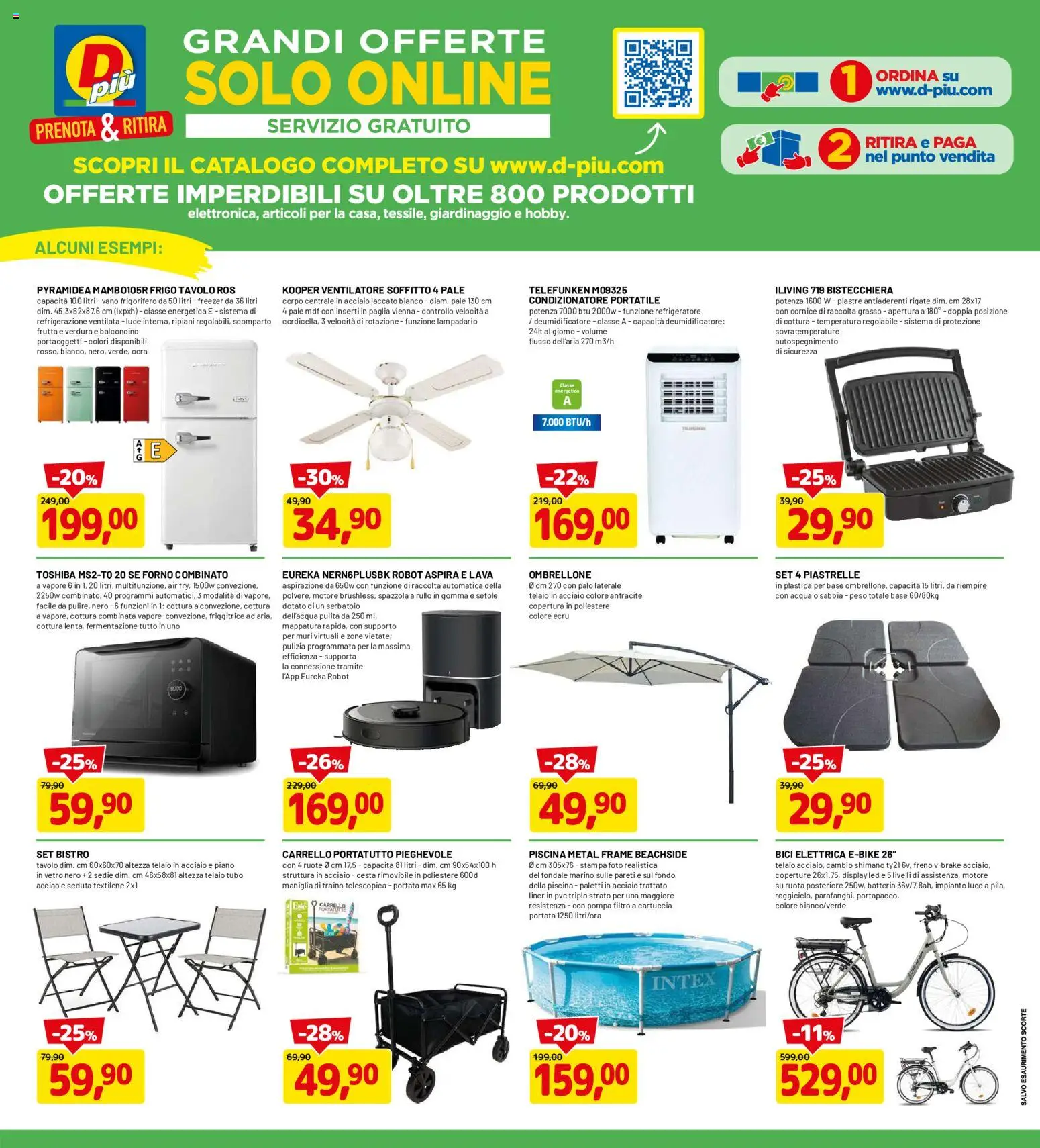 Volantino D Più del 25.05.2026 | Pagina: 19 | Prodotti: Rullo, Tubo, Condizionatore, Friggitrice