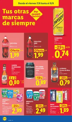 Vista previa VOLL DAMM Cerveza doble malta, 33 cl válido desde el 03/08/2026 | Página: 52