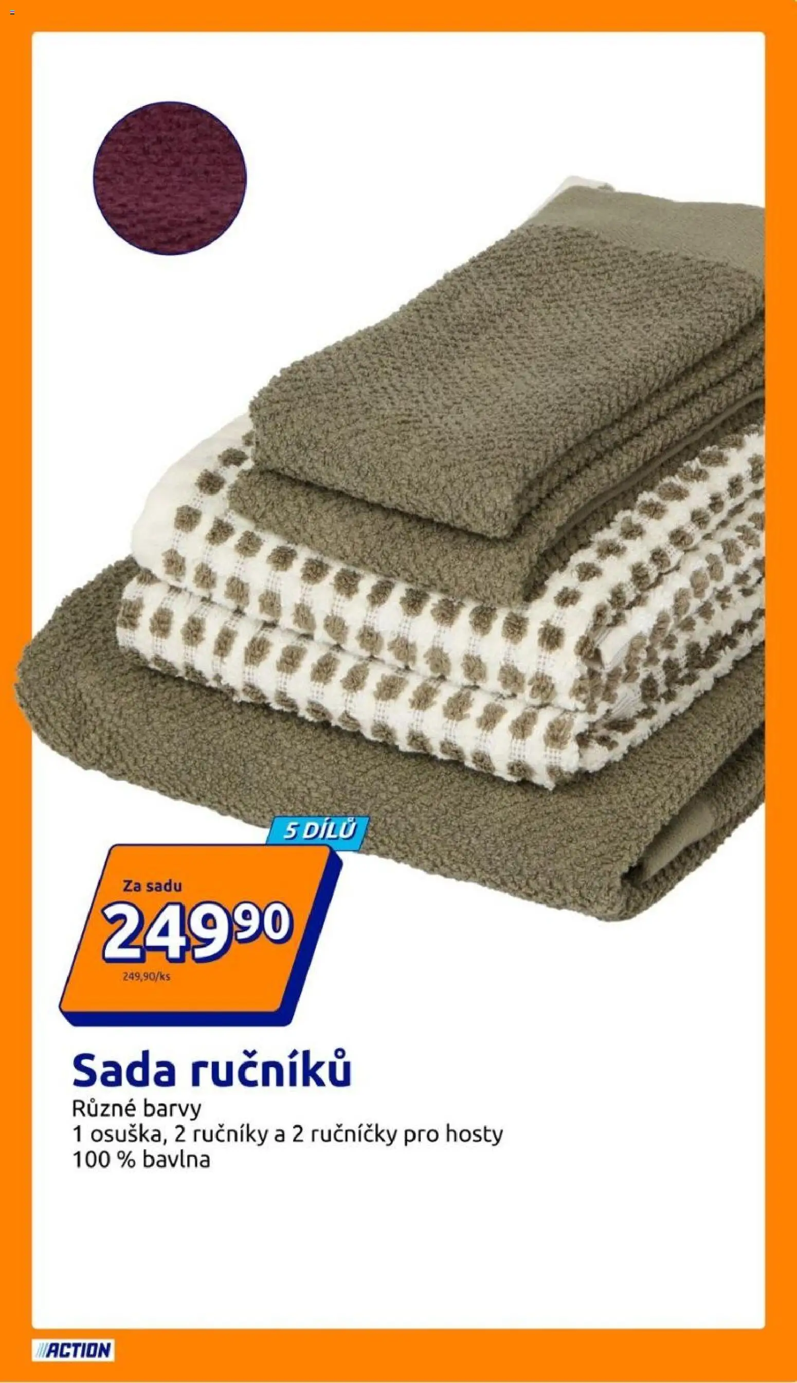 Action leták od 19.08.2026 | Strana: 19 | Produkty: Ručníky, Barvy