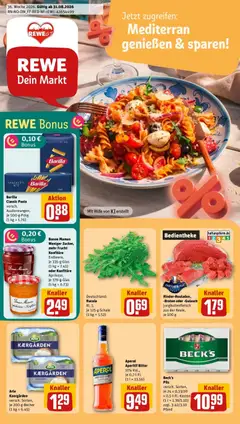 Rewe Prospekt Gütersloh ab 31.08.2026 gültig