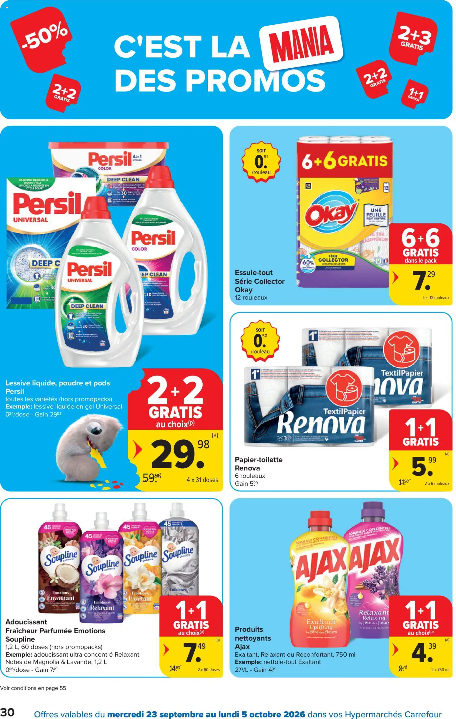 {H1} | Pagina: 30 | Producten: La, Gel, Boost, Toilet