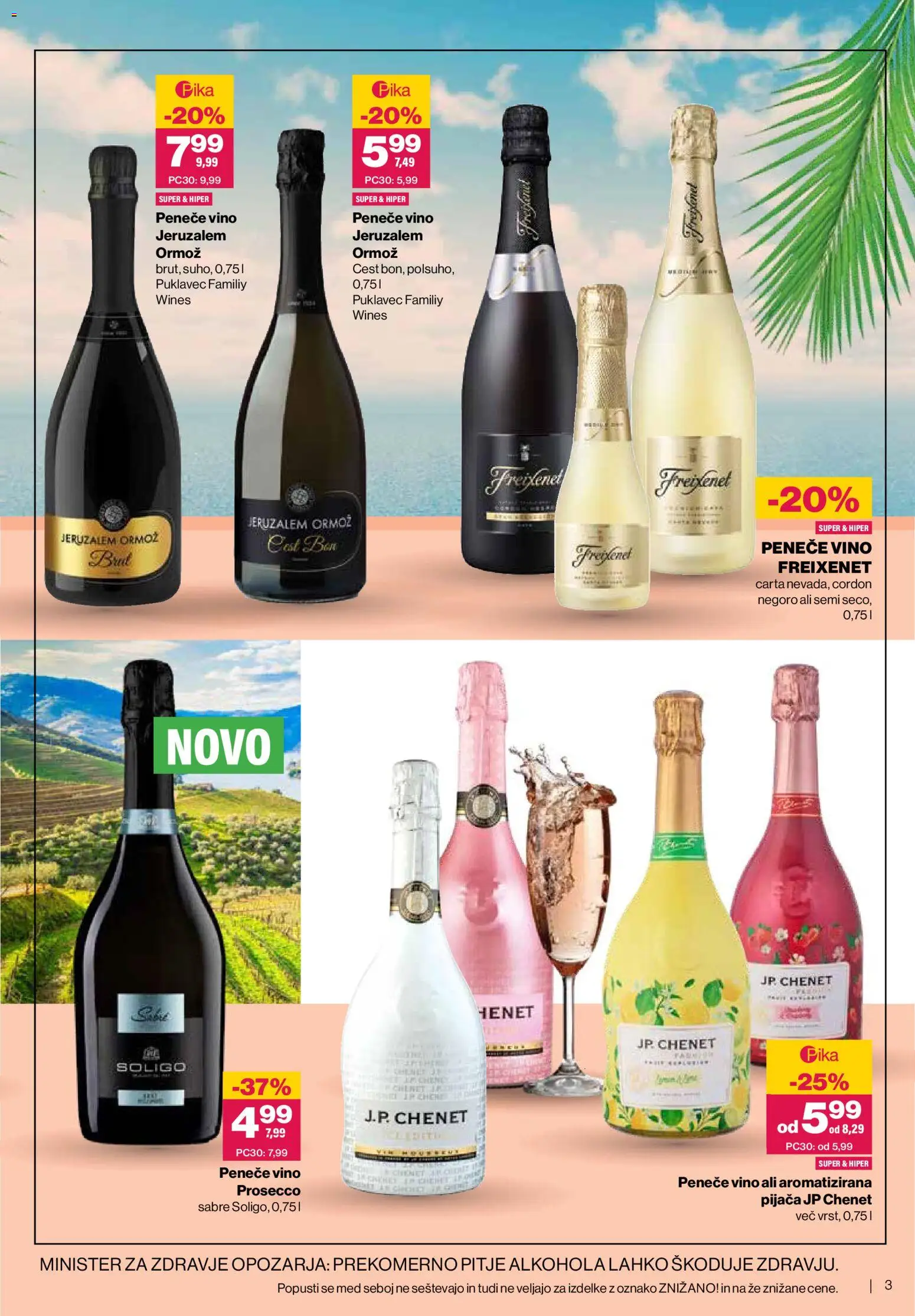 Novi Mercator katalog ponudbe – veljaven od 27.05.2026 | Stran: 3 | Izdelki: Vino