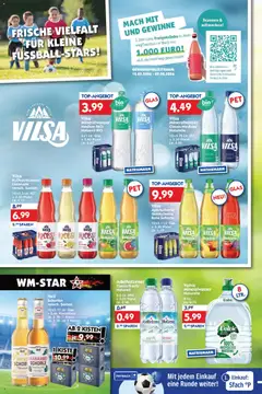 HOL’AB! Prospekt ab 08.06.2026 gültig | Seite: 4 | Produkte: Äpfel, Limonade, Mineralwasser, Volvic