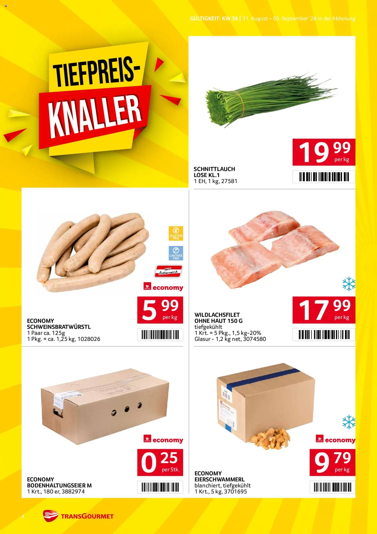 Transgourmet Flugblatt gültig ab 31.08.2026 | Seite: 4