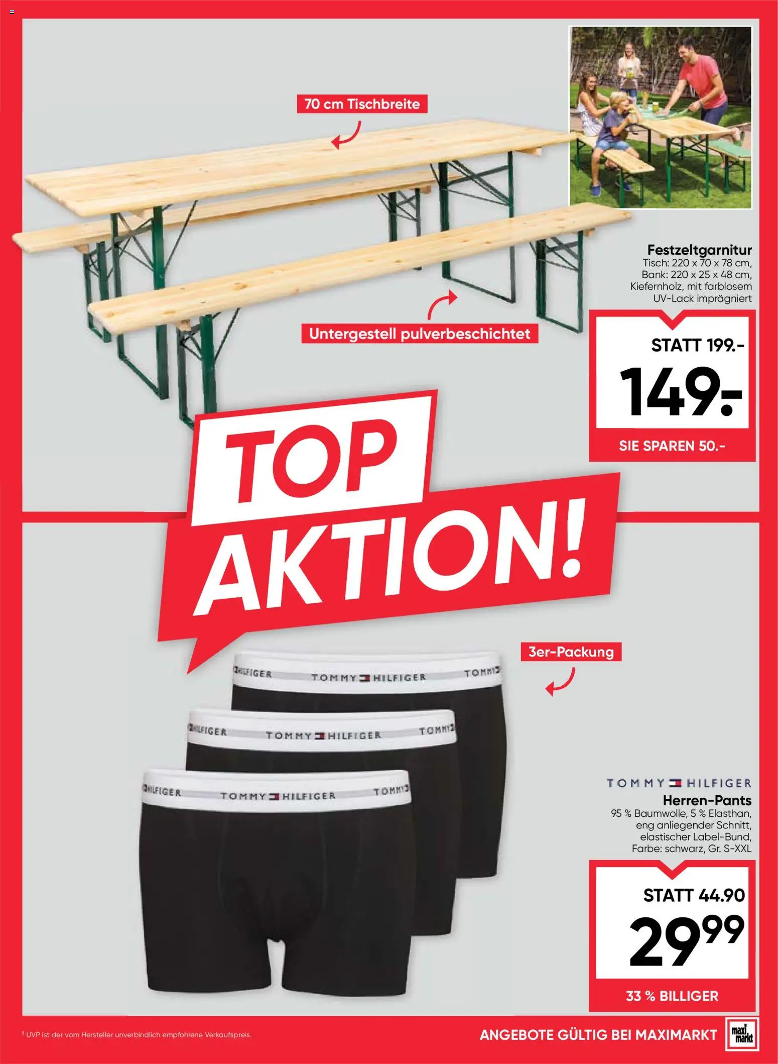 Maximarkt Flugblatt gültig ab 24.09.2026 | Seite: 25 | Produkte: Tisch