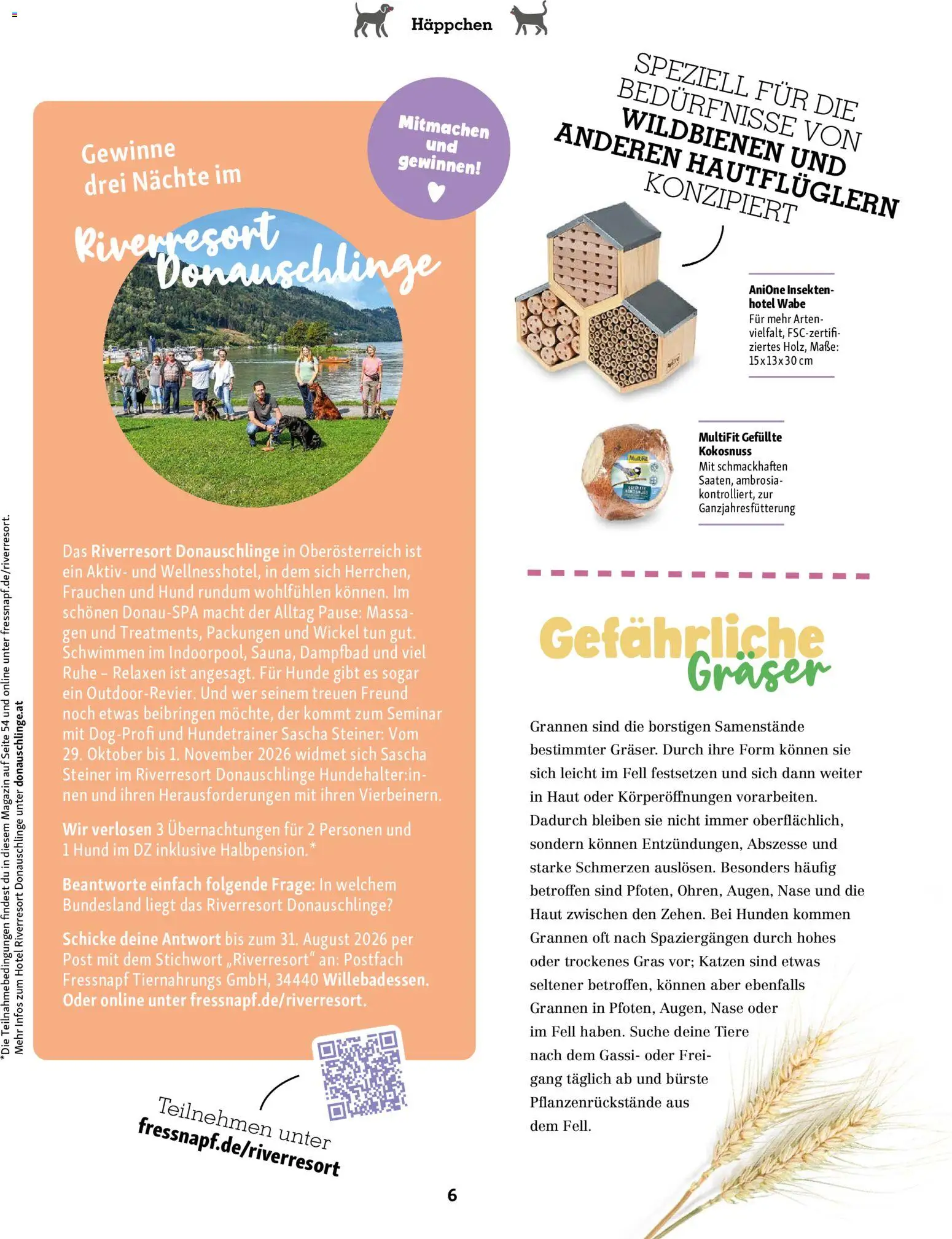 Fressnapf Friends Magazin – gültig ab 01.07.2026 | Seite: 6 | Produkte: Bürste