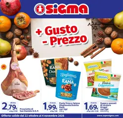 Anteprima del volantino SIGMA volantino valido a partire dal 22/10/2026