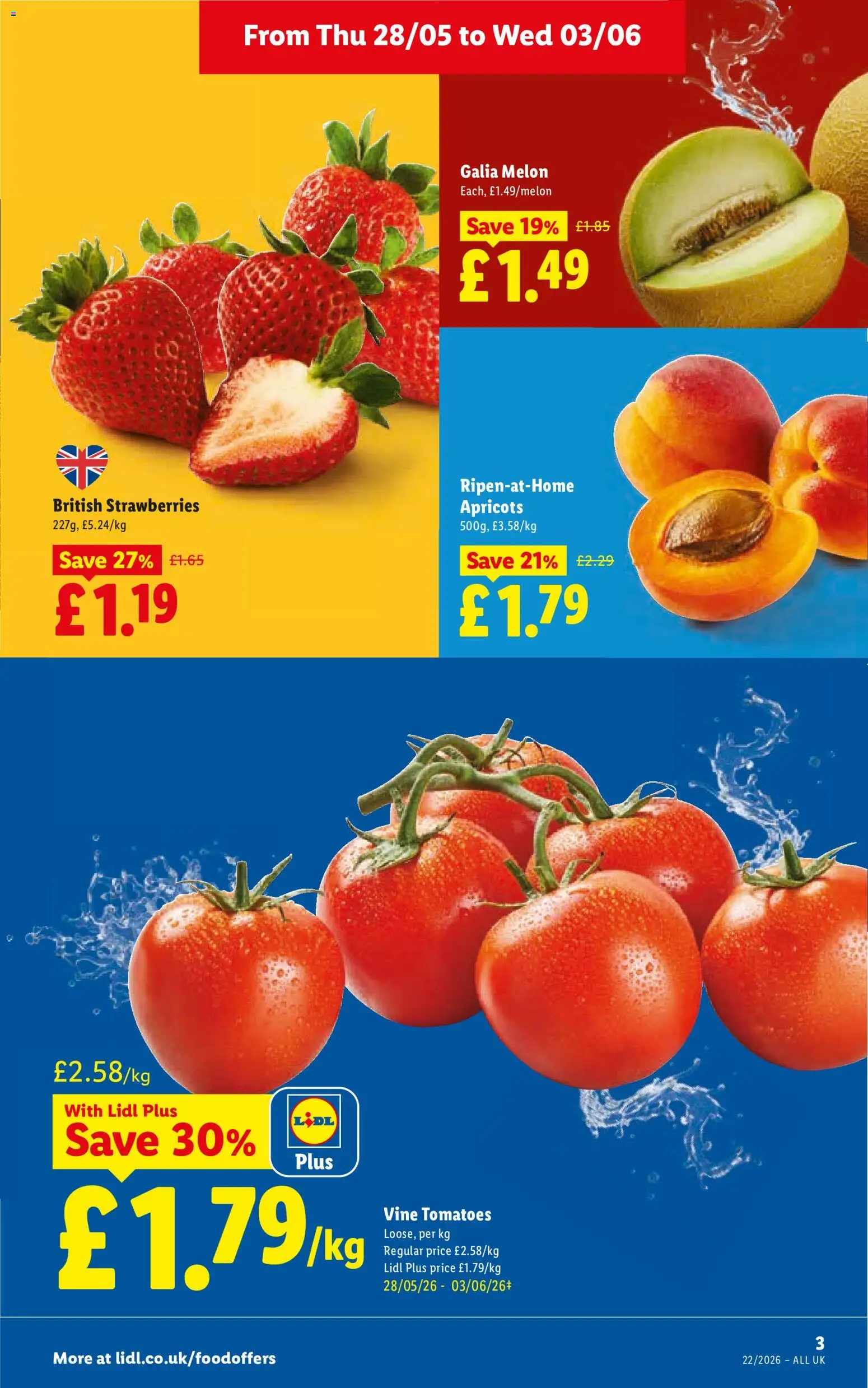 {H1} | Page: 3 | Products: Tomatoes, Strawberries