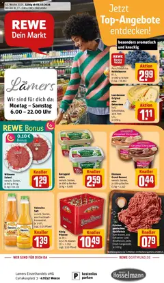Rewe Prospekt Weeze ab 05.10.2026 gültig
