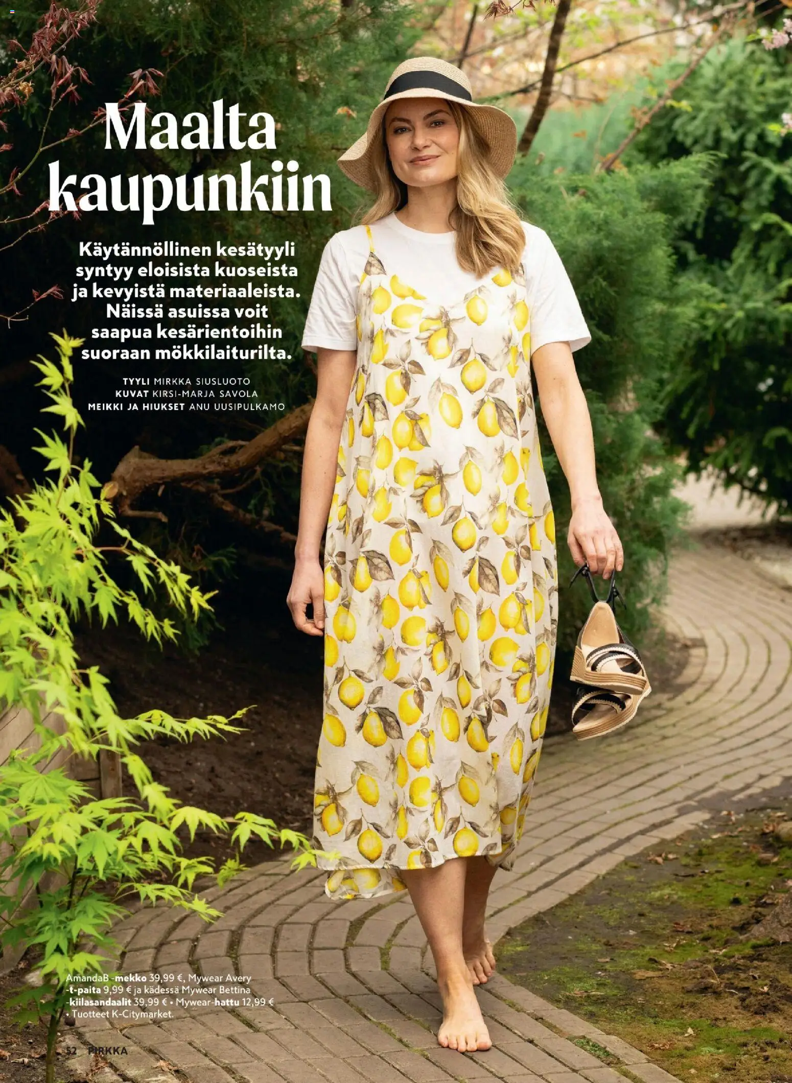 K-Supermarket tarjoukset - Pirkka – voimassa 10.06.2026 alkaen | Sivu: 52 | Tuotteet: Meikki, Mekko