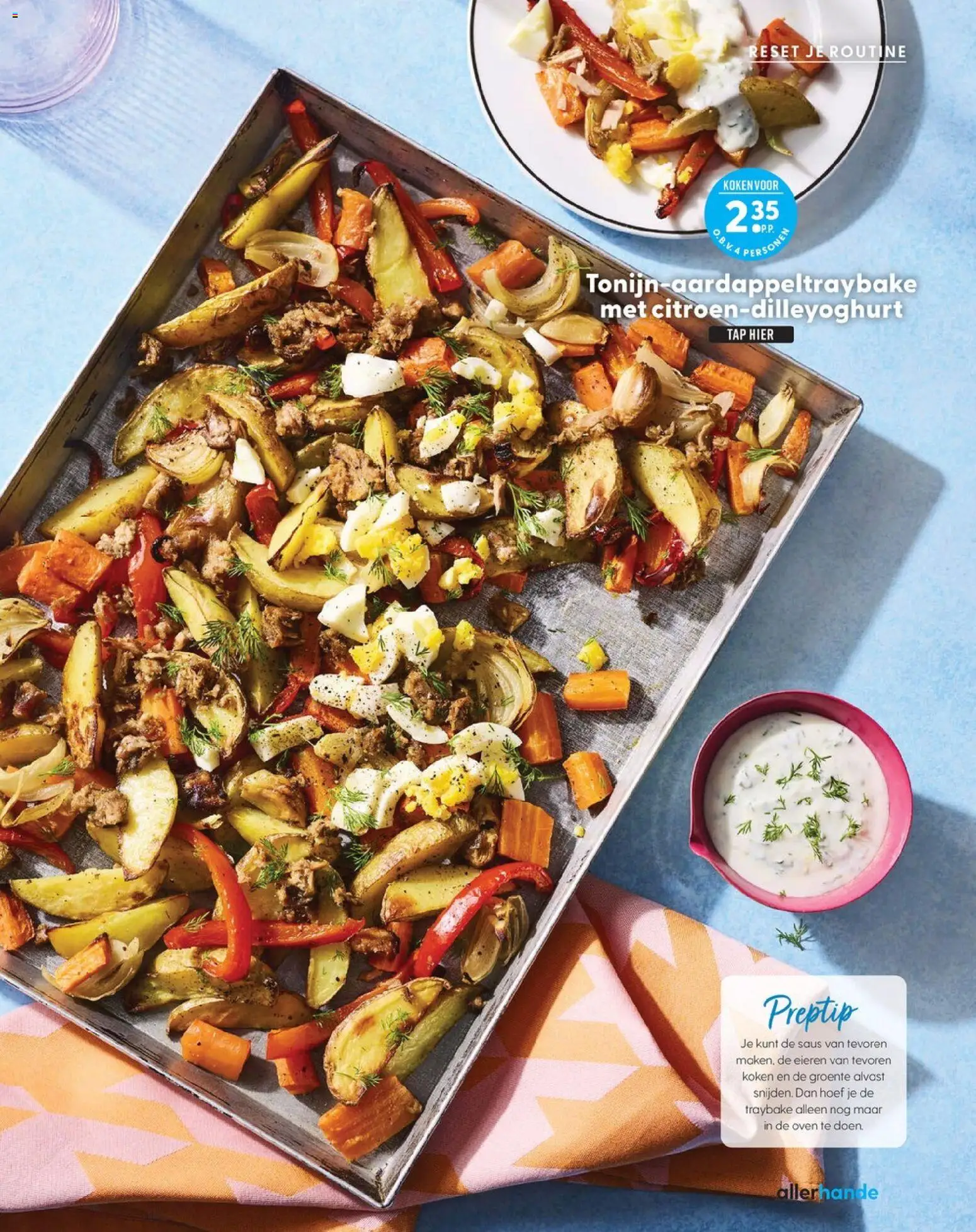 {H1} | Pagina: 37 | Producten: Eieren, Tonijn, Oven, Saus