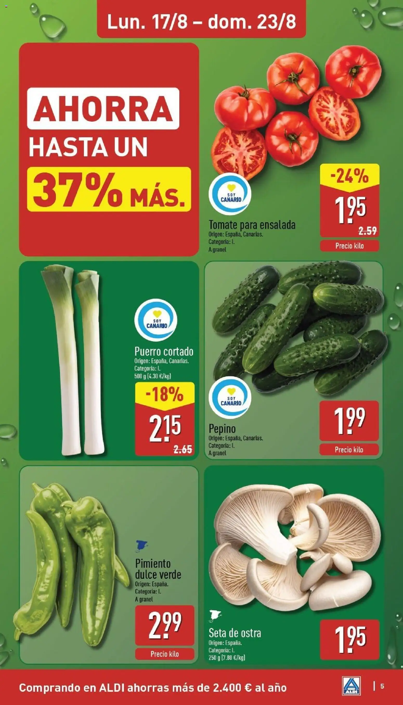 Aldi folleto Canarias │ válido desde el 17/08/2026 | Página: 5