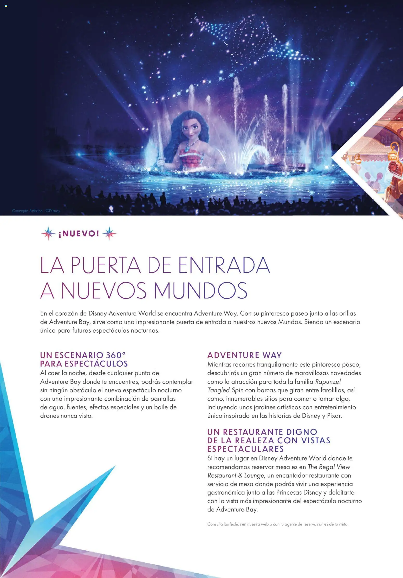 Viajes El Corte Inglés Folleto Disneyland Paris │ válido desde el 31/03/2026 | Página: 12 | Productos: Té, Mesa